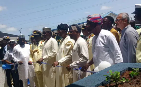 Nigerian Navy at 69: Tinubu commissions three new ships, three helicopters to enhance maritime security