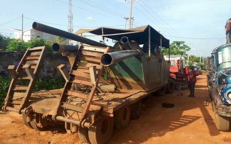 NSCDC raids illegal mining site, confiscates dredging machines in Anambra
