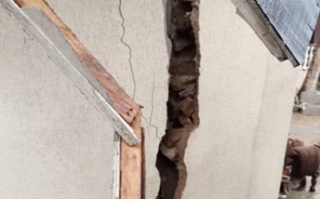 Telcom mast falls on building during rainfall in Ogun