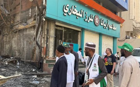 Nigerian pilgrims safe after Makkah hotel fire, NAHCON confirms