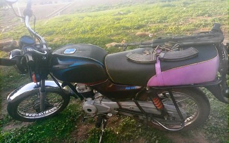 Police recover arms, motorcycle during stop-and-search, suspect flees