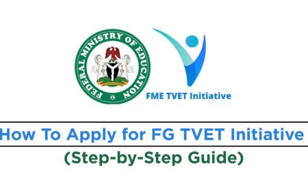 FME TVET Application Portal Guide (₦45,000 Stipend): Step-by-Step Process