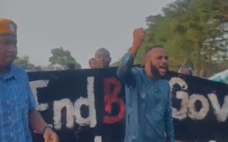 June 12 protest begins in Abuja amid heavy security