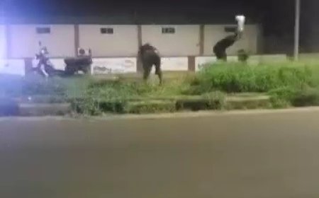 Benue workers clean up roads ahead of Tinubu’s visit