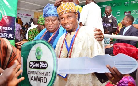 Ojude Oba 2025: Globacom Honours Ope Osisanwo with Brand-New Suzuki Vehicle