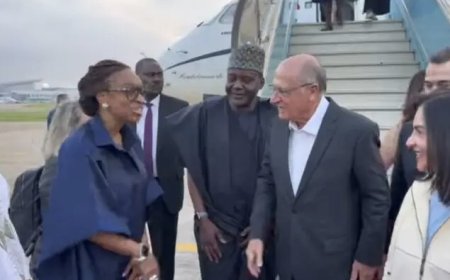 Brazil’s VP arrives Nigeria for strategic talks