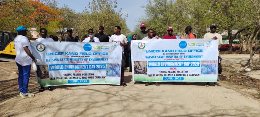 UNICEF, Katsina engage youths in tree planting