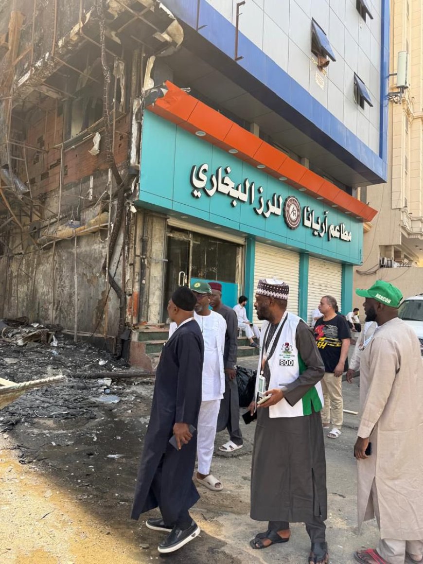 Nigerian pilgrims safe after Makkah hotel fire, NAHCON confirms