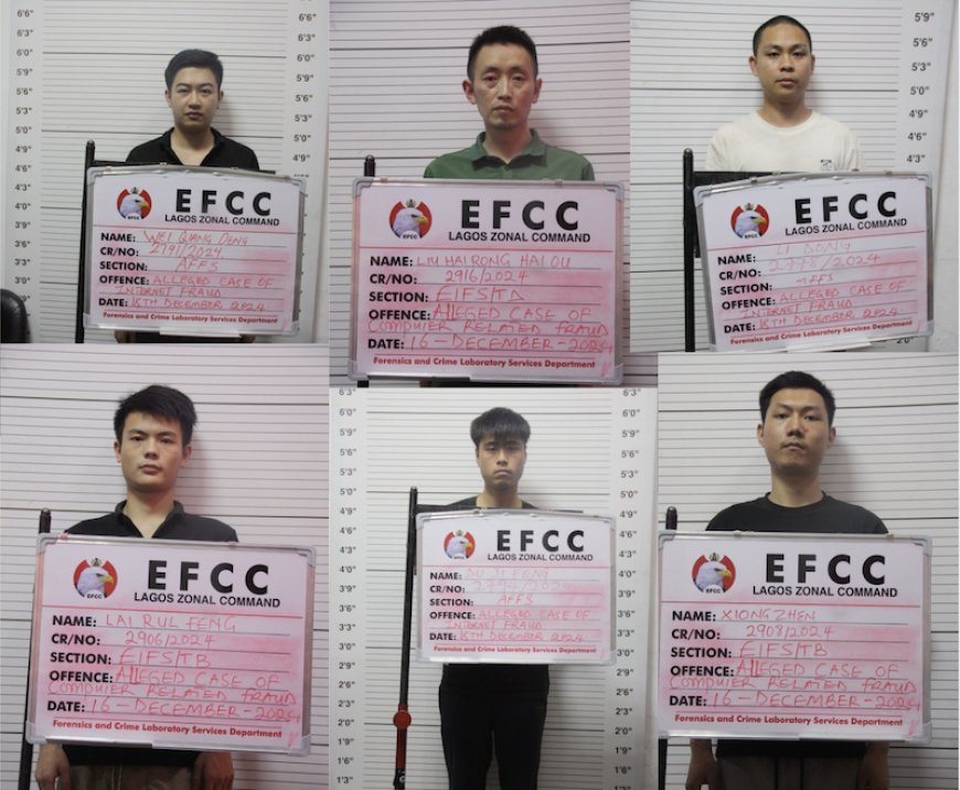 Lagos court jails nine Chinese for cybercrimes