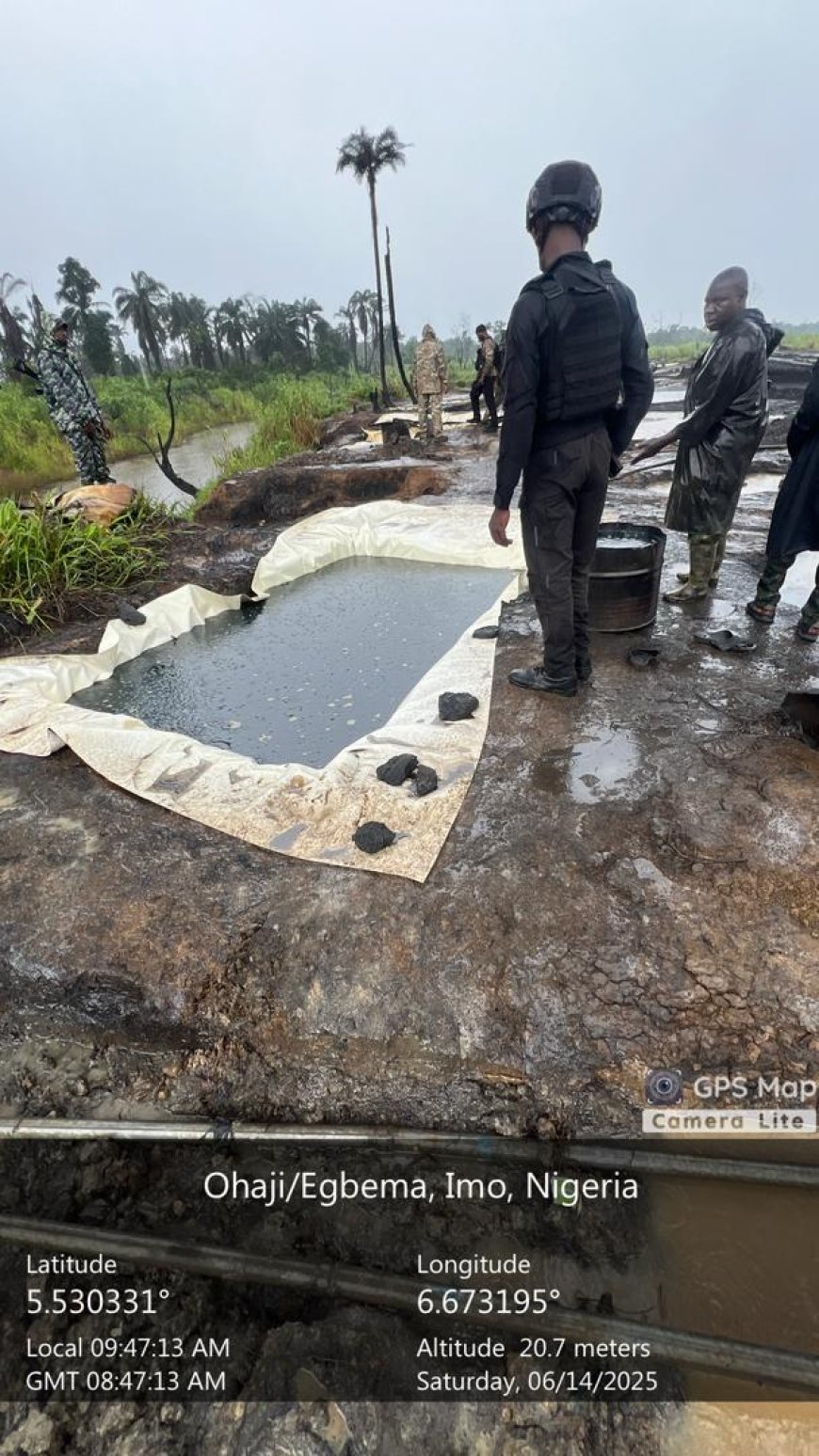 Navy destroys five illegal refineries in Rivers, recovers stolen oil