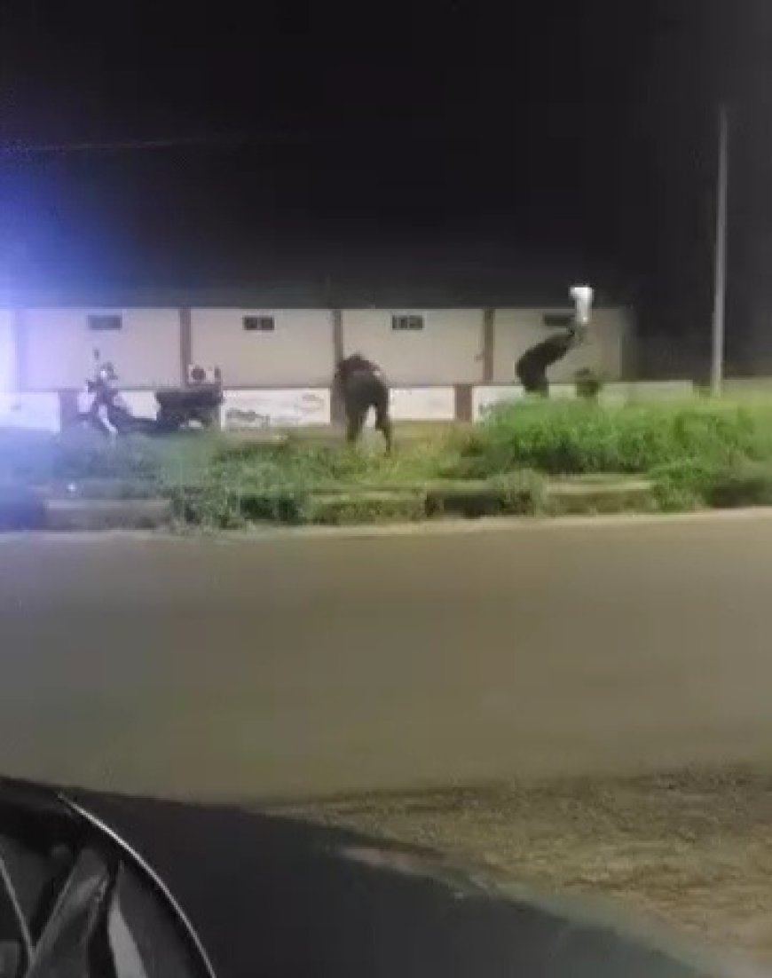 Benue workers clean up roads ahead of Tinubu’s visit