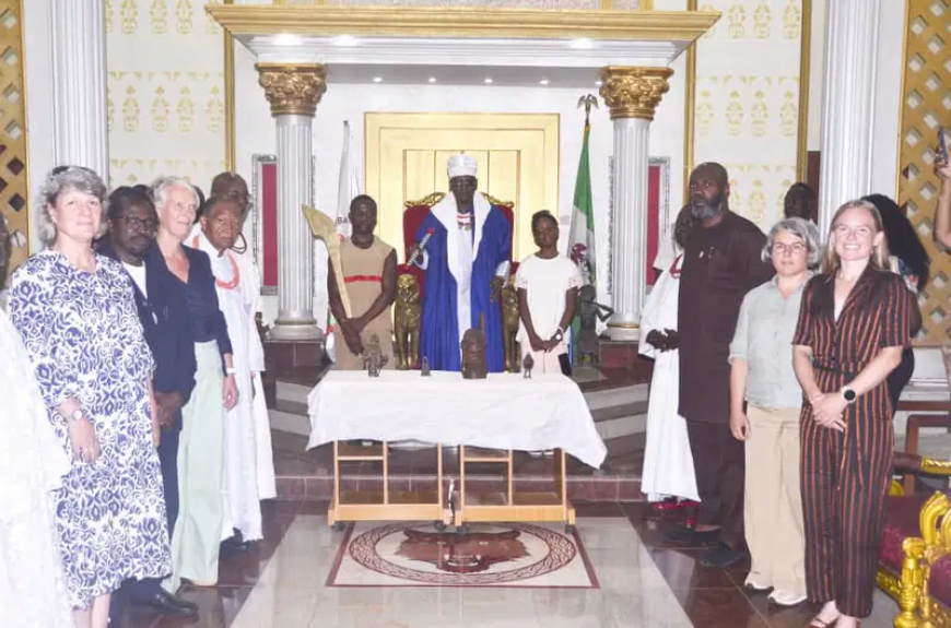 Benin monarch receives 119 repatriated artefacts, alleges foiled plot to re-loot treasures