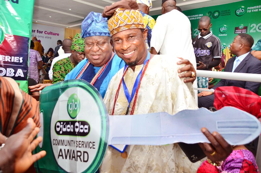 Ojude Oba 2025: Globacom Honours Ope Osisanwo with Brand-New Suzuki Vehicle