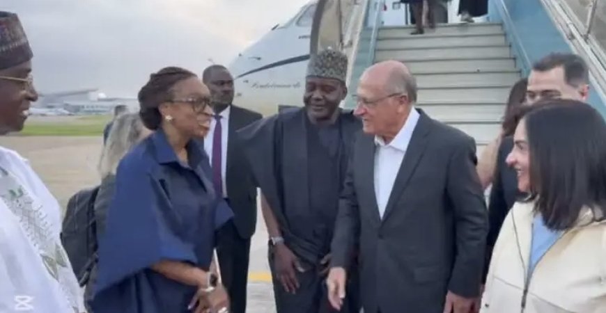 Brazil’s VP arrives Nigeria for strategic talks