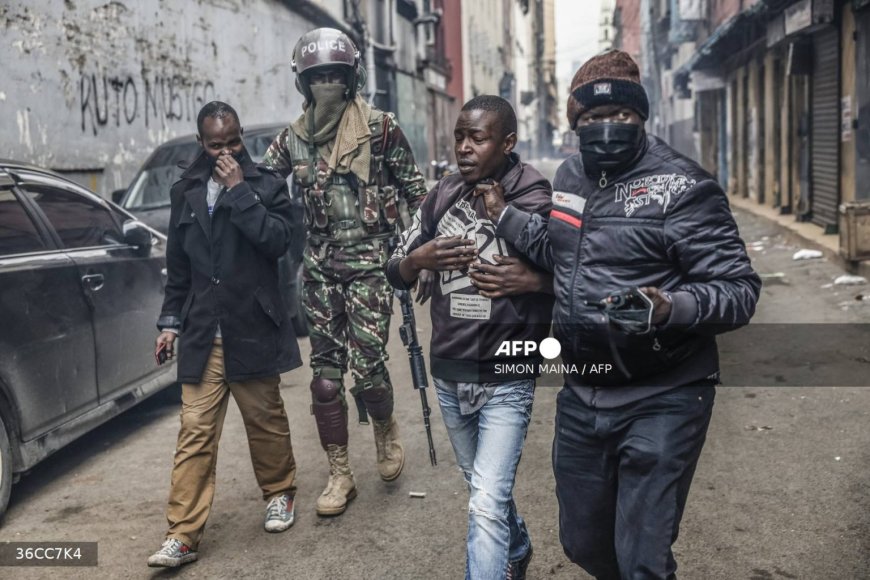 Kenyan anniversary protests turn violent
