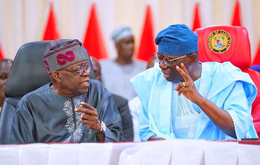 Tinubu hails Sanwo-Olu at 60, urges focus on Fourth Mainland Bridge