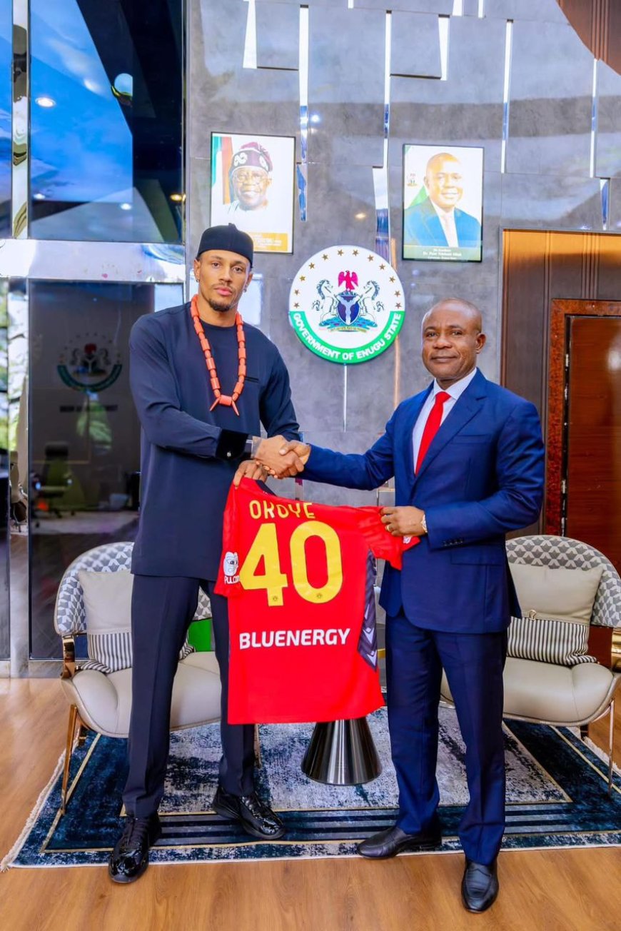 Enugu gov appoints Super Eagles’ goalie Okoye as state ambassador