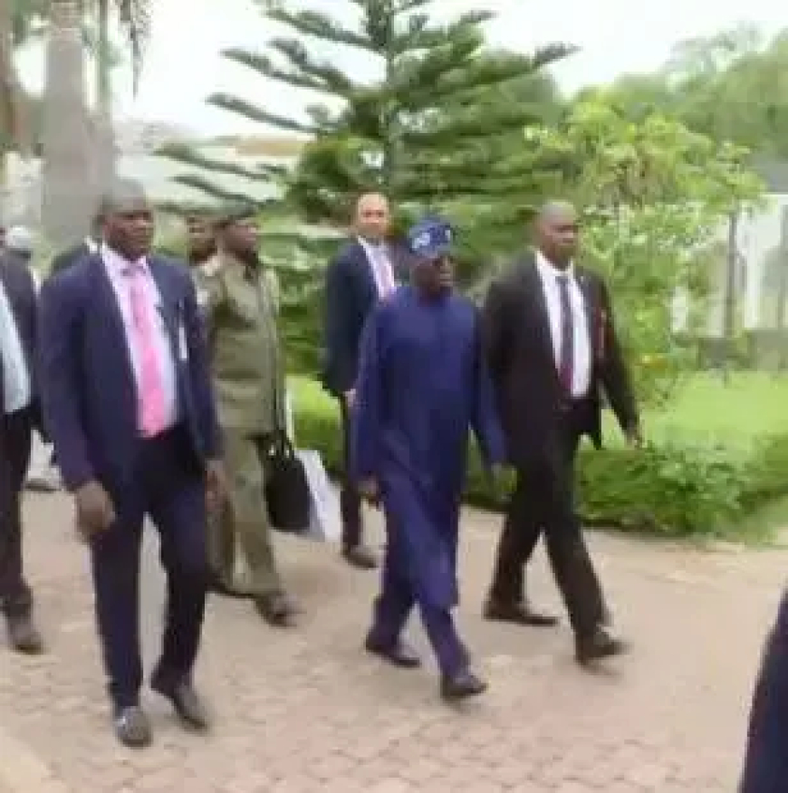 Lafia on lockdown as President Tinubu visits Nasarawa to commission projects