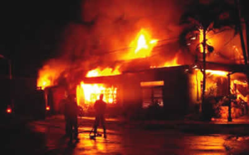 Fuel station fire didn’t start from my house – Lagos landlady