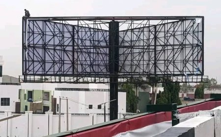 Kano police arraign man who climbed billboard