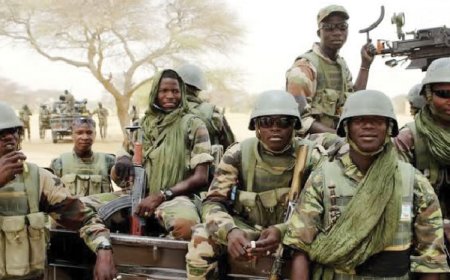 Troops kill 10 terrorists near Nigeria, Cameroon border
