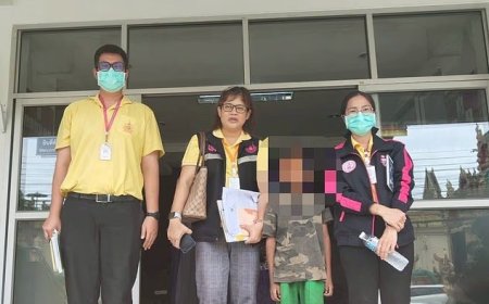 Thai police rescue eight-year-old boy living with dogs, unable to speak