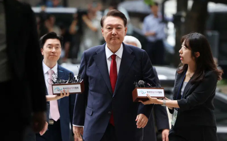 S Korea’s ex-President Yoon detained again over martial law