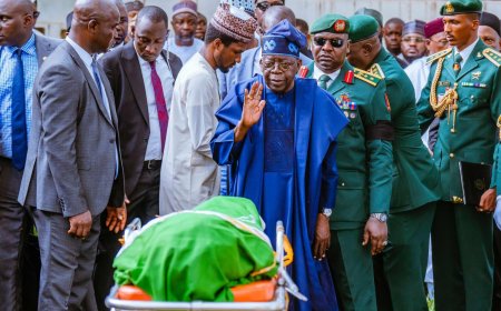 Final salute: Nigeria bids Buhari emotional farewell