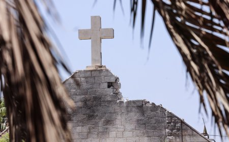 Israeli strike on Gaza’s only Catholic church kills two