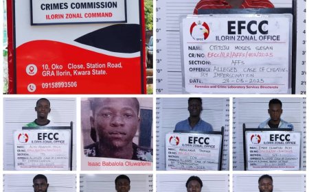 Gospel singer, eight others jailed for cybercrime in Kwara