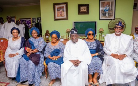 Tinubu, Abiodun Eulogize Awujale at Fidau Prayer