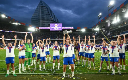 England’s Lionesses head home to party after Euro glory