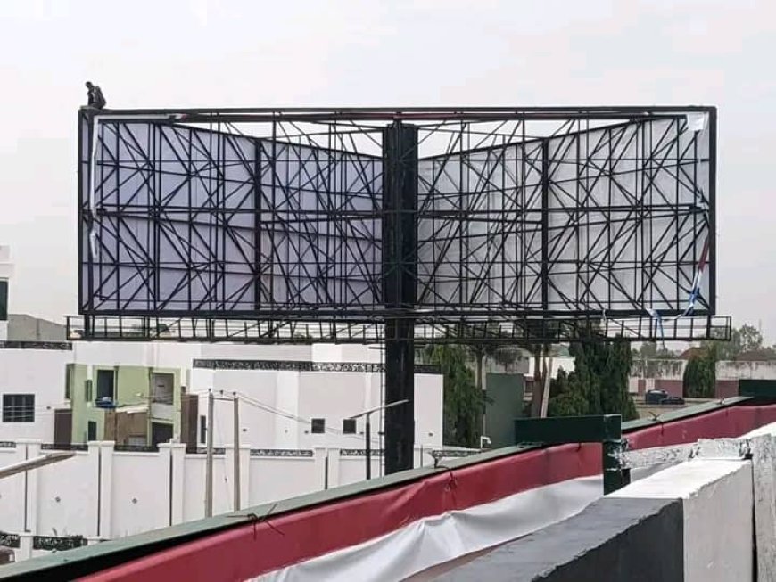 Kano police arraign man who climbed billboard