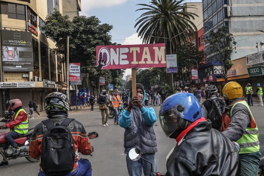 Kenyan protesters defy crackdown as police, marchers clash