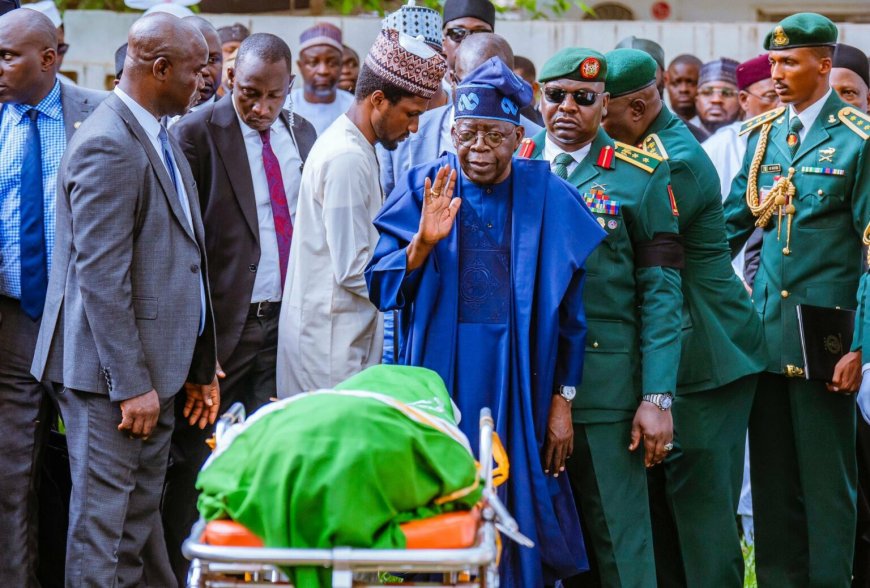 Final salute: Nigeria bids Buhari emotional farewell