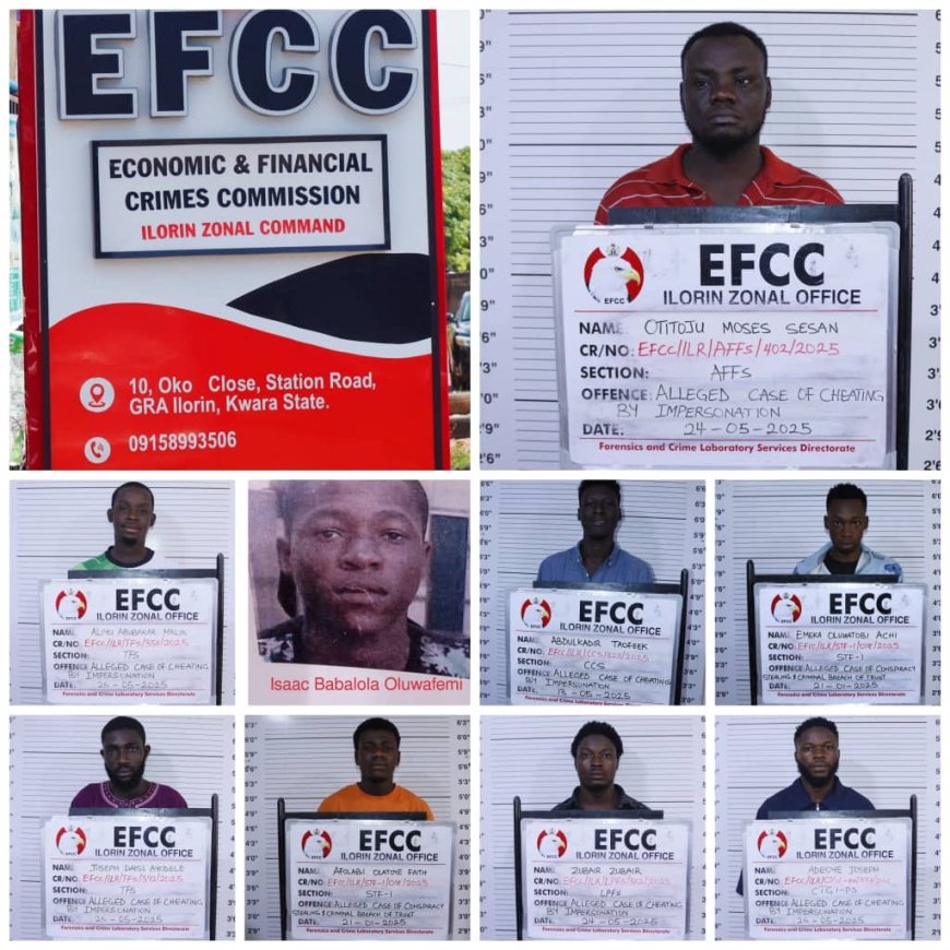 Gospel singer, eight others jailed for cybercrime in Kwara