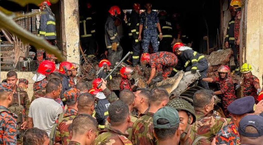 19 dead as Bangladesh fighter jet crashes into school