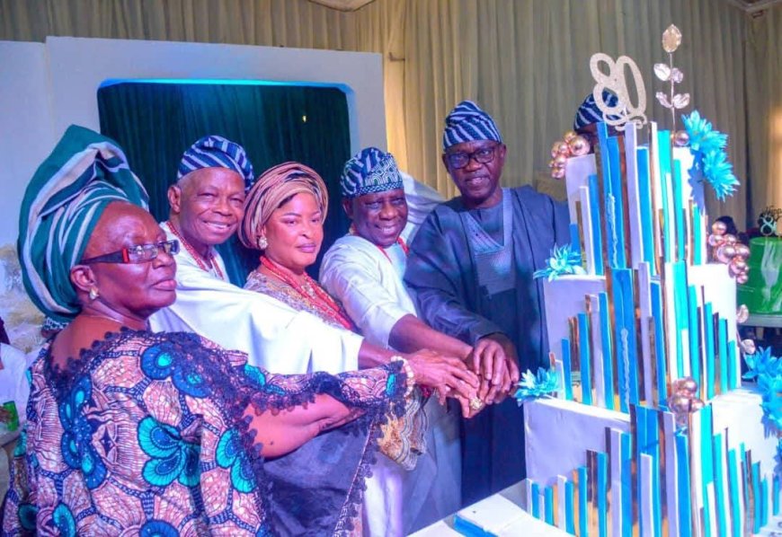 Ogun Political Icon, Bayo Dayo Celebrates 80 In Grand Style