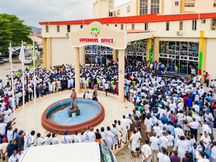 Ekiti health workers endorse Oyebanji for second term, laud reforms