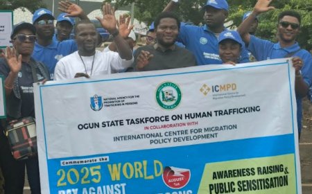 NAPTIP urges renewed crackdown on human traffickers