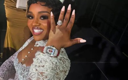 Davido gifts wife Chioma $300,000 Richard Mille diamond watch
