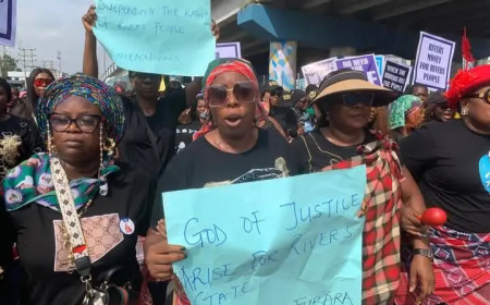 Benue women protest as suspected herdsmen kill farmers in Yelwata