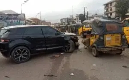 1 dies as car rams into tricycles in Anambra