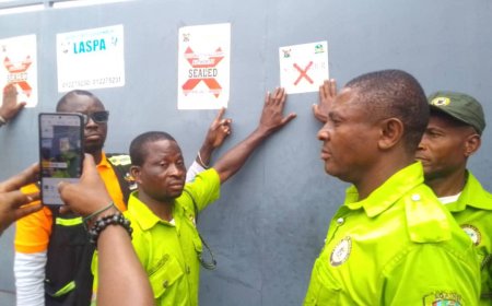 Lagos seals Lekki homes over illegal sewage discharge