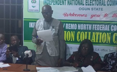 Ogun by-election: APC candidate wins with over 41,000 votes