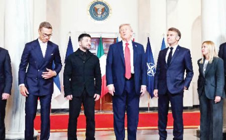 Global leaders begin high-stakes talks to end Russia-Ukraine war