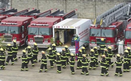Your potbelly won’t fit in firefighting gear, FFS warns recruits