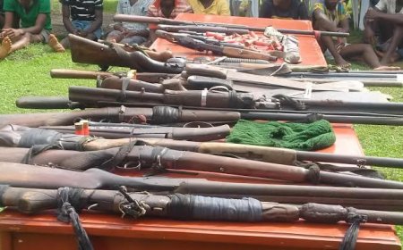 13,000 illicit weapons destroyed in four years – FG