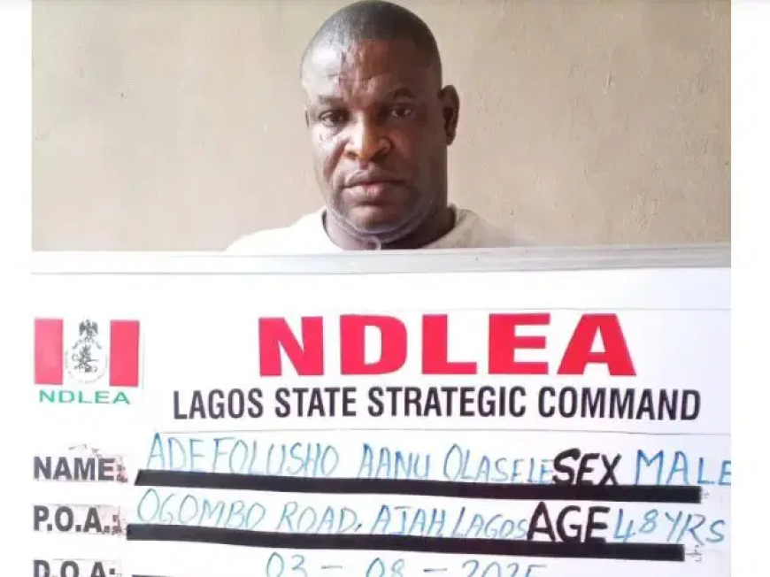 General overseer arrested in Lagos church for Cross-border drug trafficking