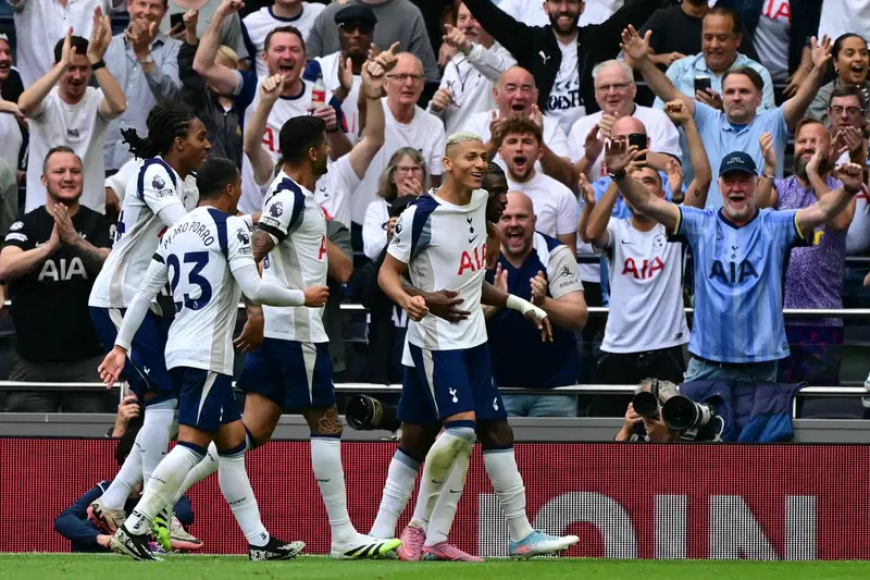 Richarlison stars as Tottenham boss Frank seals first win